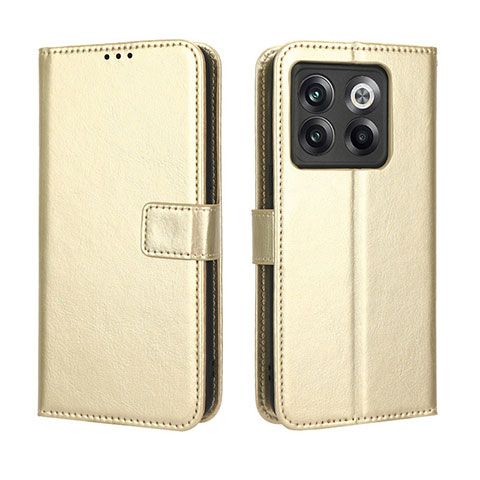 Funda de Cuero Cartera con Soporte Carcasa BY5 para OnePlus Ace Pro 5G Oro