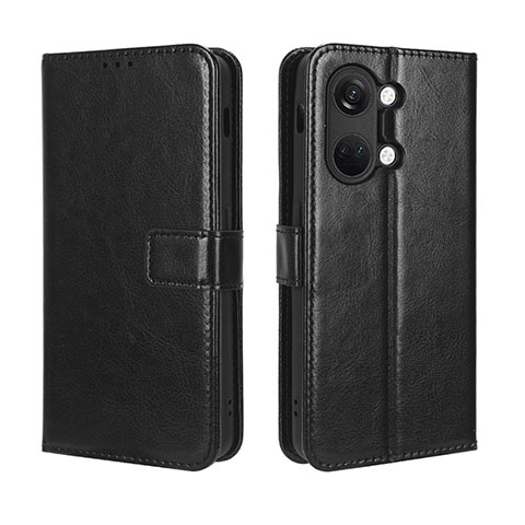 Funda de Cuero Cartera con Soporte Carcasa BY5 para OnePlus Nord 3 5G Negro