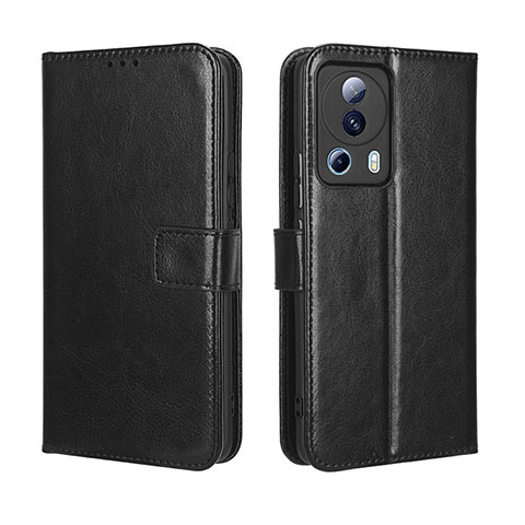 Funda de Cuero Cartera con Soporte Carcasa BY5 para Xiaomi Civi 2 5G Negro