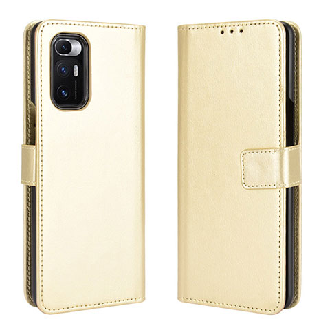 Funda de Cuero Cartera con Soporte Carcasa BY5 para Xiaomi Mix Fold 5G Oro