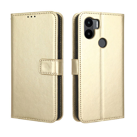 Funda de Cuero Cartera con Soporte Carcasa BY5 para Xiaomi Redmi A1 Plus Oro