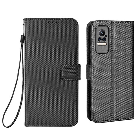 Funda de Cuero Cartera con Soporte Carcasa BY6 para Xiaomi Civi 1S 5G Negro