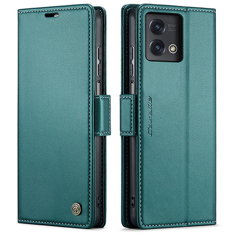 Funda de Cuero Cartera con Soporte Carcasa C01S para Motorola Moto G Stylus (2023) 5G Verde