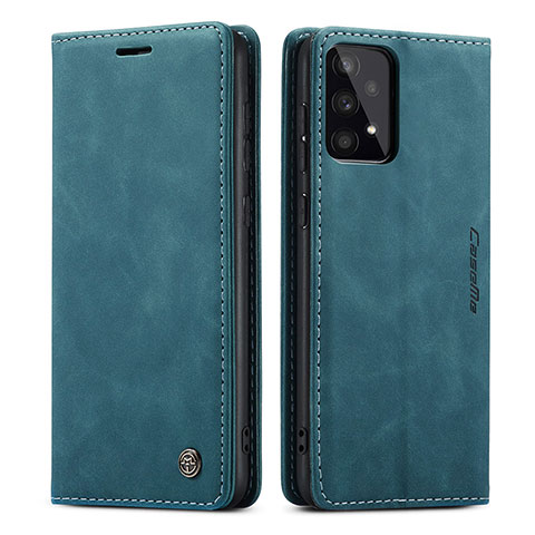 Funda de Cuero Cartera con Soporte Carcasa C01S para Samsung Galaxy A33 5G Azul