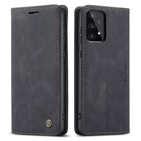 Funda de Cuero Cartera con Soporte Carcasa C01S para Samsung Galaxy A33 5G Negro