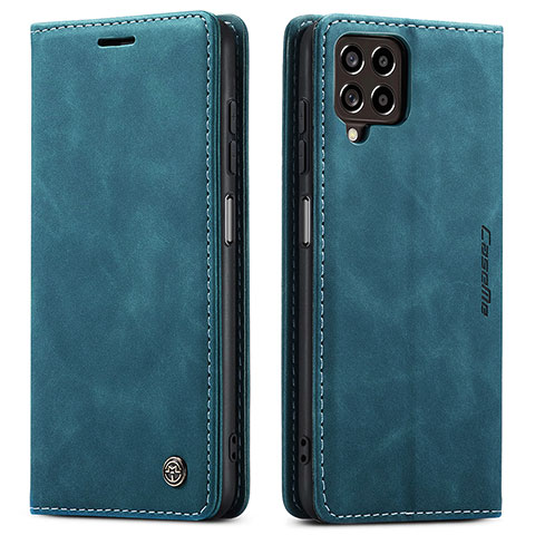 Funda de Cuero Cartera con Soporte Carcasa C01S para Samsung Galaxy M53 5G Azul