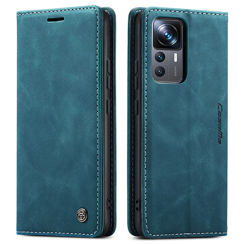 Funda de Cuero Cartera con Soporte Carcasa C01S para Xiaomi Redmi K50 Ultra 5G Azul