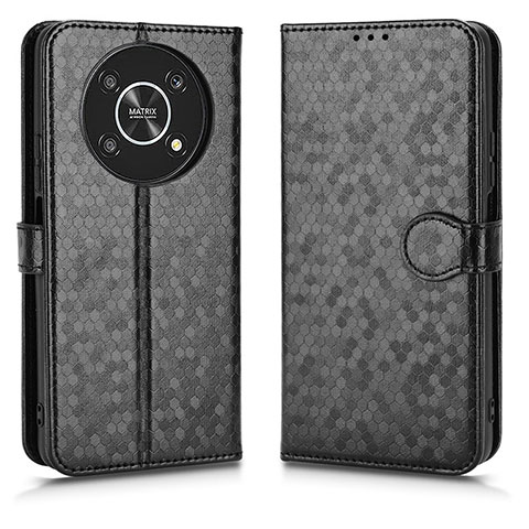 Funda de Cuero Cartera con Soporte Carcasa C01X para Huawei Honor Magic4 Lite 5G Negro