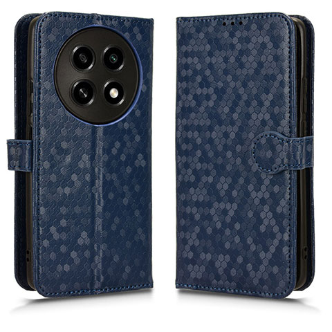 Funda de Cuero Cartera con Soporte Carcasa C01X para Oppo A2 Pro 5G Azul