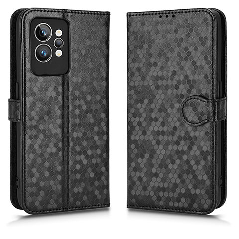 Funda de Cuero Cartera con Soporte Carcasa C01X para Realme GT2 Pro 5G Negro