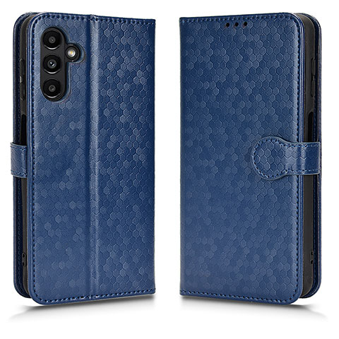 Funda de Cuero Cartera con Soporte Carcasa C01X para Samsung Galaxy A04s Azul