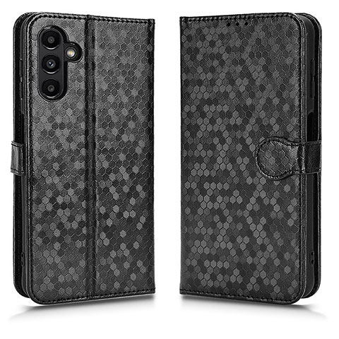 Funda de Cuero Cartera con Soporte Carcasa C01X para Samsung Galaxy A04s Negro