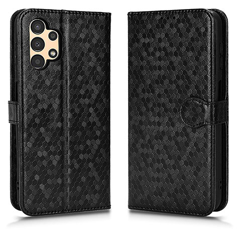 Funda de Cuero Cartera con Soporte Carcasa C01X para Samsung Galaxy A13 4G Negro