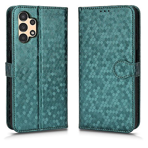 Funda de Cuero Cartera con Soporte Carcasa C01X para Samsung Galaxy A13 4G Verde