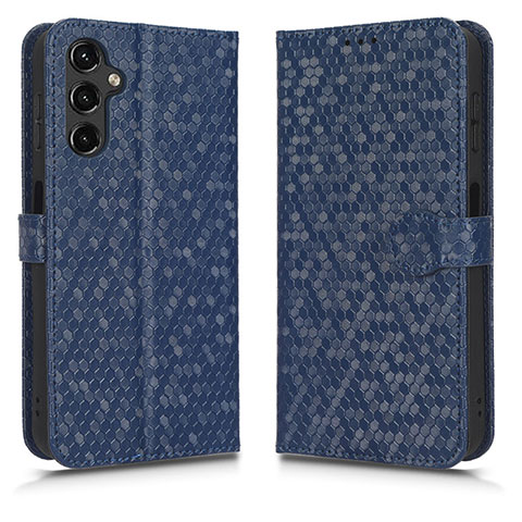 Funda de Cuero Cartera con Soporte Carcasa C01X para Samsung Galaxy A14 5G Azul