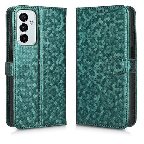 Funda de Cuero Cartera con Soporte Carcasa C01X para Samsung Galaxy F23 5G Verde