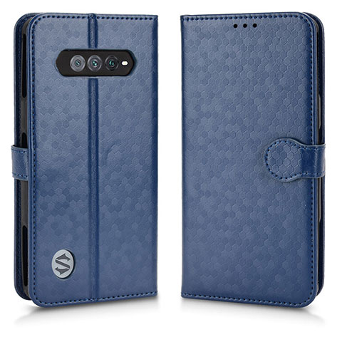 Funda de Cuero Cartera con Soporte Carcasa C01X para Xiaomi Black Shark 5 RS 5G Azul