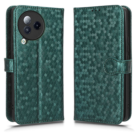 Funda de Cuero Cartera con Soporte Carcasa C01X para Xiaomi Civi 3 5G Verde