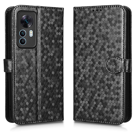 Funda de Cuero Cartera con Soporte Carcasa C01X para Xiaomi Mi 12T 5G Negro