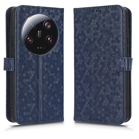 Funda de Cuero Cartera con Soporte Carcasa C01X para Xiaomi Mi 13 Ultra 5G Azul