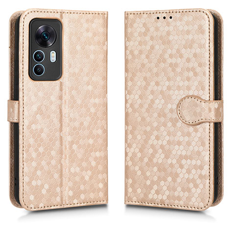 Funda de Cuero Cartera con Soporte Carcasa C01X para Xiaomi Redmi K50 Ultra 5G Oro