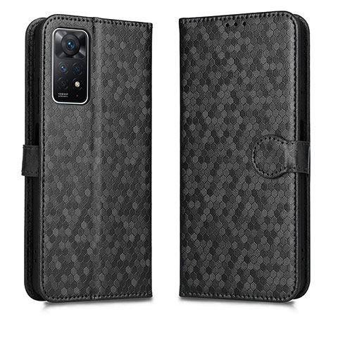 Funda de Cuero Cartera con Soporte Carcasa C01X para Xiaomi Redmi Note 12 Pro 4G Negro