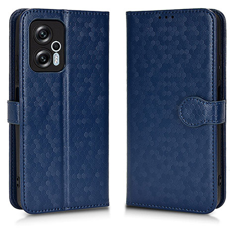 Funda de Cuero Cartera con Soporte Carcasa C01X para Xiaomi Redmi Note 12T Pro 5G Azul