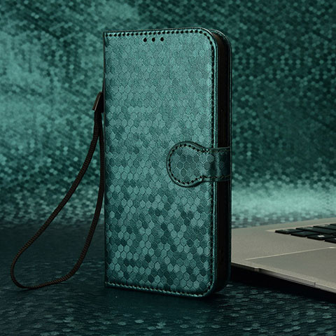 Funda de Cuero Cartera con Soporte Carcasa C02X para Huawei Honor Magic4 Lite 5G Verde