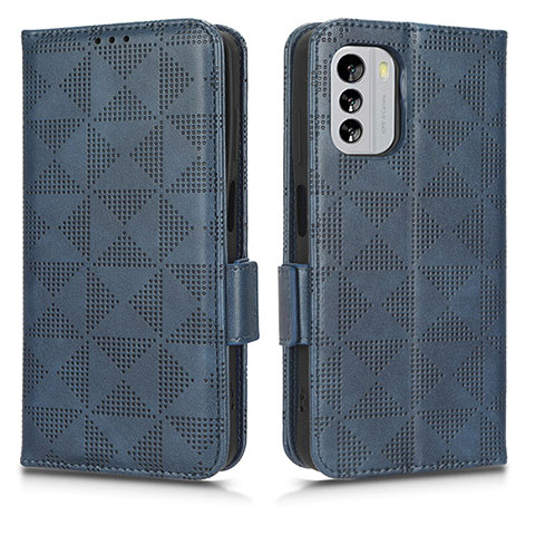 Funda de Cuero Cartera con Soporte Carcasa C02X para Nokia G60 5G Azul