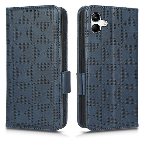 Funda de Cuero Cartera con Soporte Carcasa C02X para Samsung Galaxy A04 4G Azul