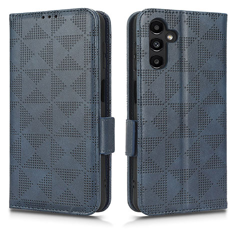 Funda de Cuero Cartera con Soporte Carcasa C02X para Samsung Galaxy A13 5G Azul