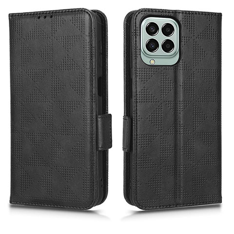 Funda de Cuero Cartera con Soporte Carcasa C02X para Samsung Galaxy M33 5G Negro