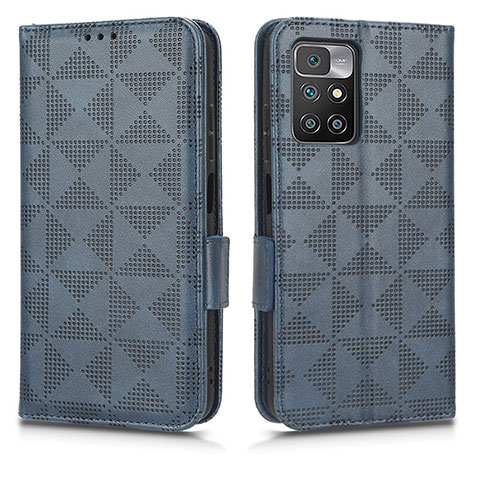 Funda de Cuero Cartera con Soporte Carcasa C02X para Xiaomi Mi 11i 5G (2022) Azul