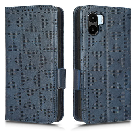 Funda de Cuero Cartera con Soporte Carcasa C02X para Xiaomi Redmi A2 Plus Azul