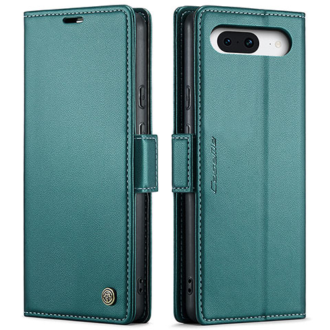 Funda de Cuero Cartera con Soporte Carcasa C03S para Google Pixel 8a 5G Verde