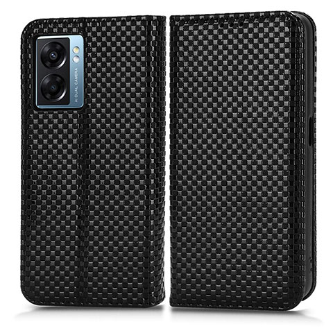 Funda de Cuero Cartera con Soporte Carcasa C03X para OnePlus Nord N300 5G Negro