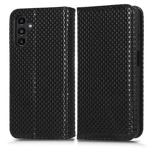 Funda de Cuero Cartera con Soporte Carcasa C03X para Samsung Galaxy A13 5G Negro