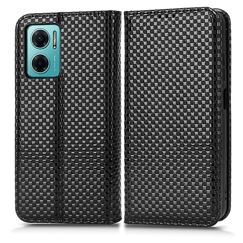 Funda de Cuero Cartera con Soporte Carcasa C03X para Xiaomi Redmi 10 Prime Plus 5G Negro