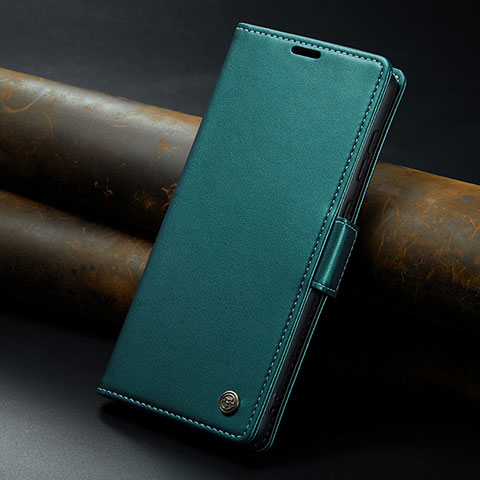 Funda de Cuero Cartera con Soporte Carcasa C04S para Huawei Mate 60 Pro Verde