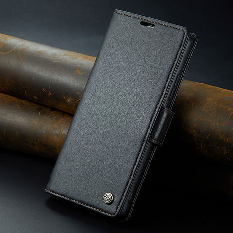 Funda de Cuero Cartera con Soporte Carcasa C04S para Xiaomi Poco M6 Pro 5G Negro