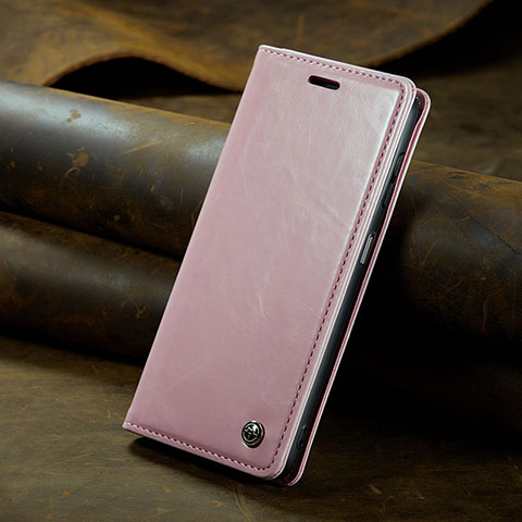 Funda de Cuero Cartera con Soporte Carcasa C04S para Xiaomi Redmi Note 12 4G Rosa