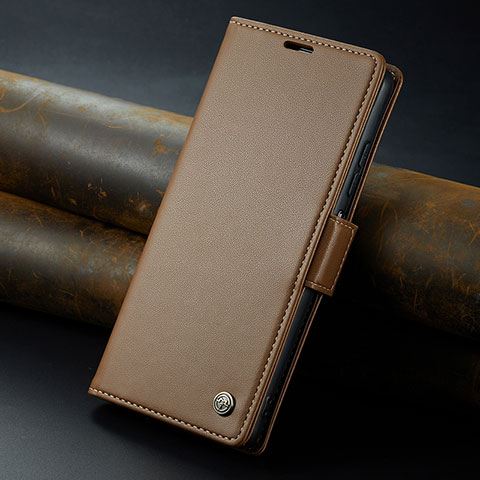 Funda de Cuero Cartera con Soporte Carcasa C04S para Xiaomi Redmi Note 13 5G Marron