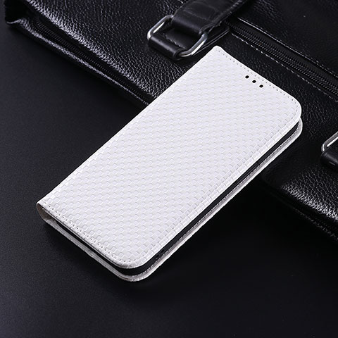 Funda de Cuero Cartera con Soporte Carcasa C06X para Google Pixel 6 5G Blanco