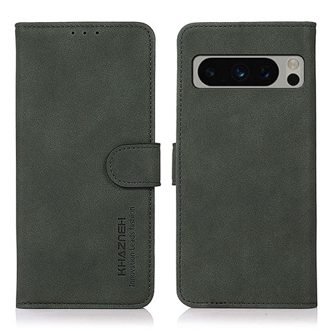 Funda de Cuero Cartera con Soporte Carcasa D01Y para Google Pixel 8 Pro 5G Verde