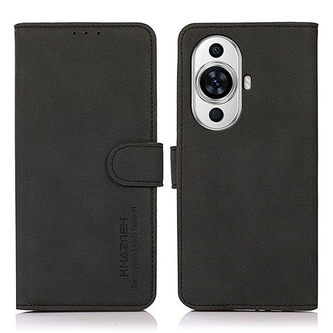 Funda de Cuero Cartera con Soporte Carcasa D01Y para Huawei Nova 11 Ultra Negro