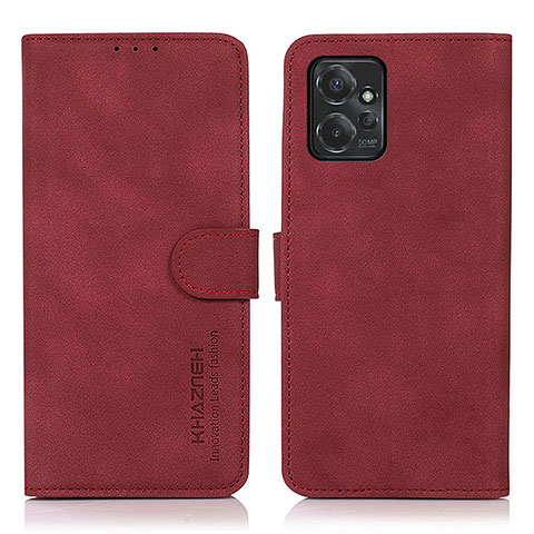 Funda de Cuero Cartera con Soporte Carcasa D01Y para Motorola Moto G Power 5G (2023) Rojo