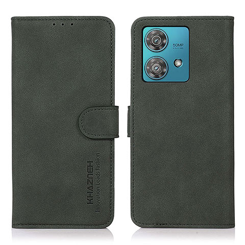 Funda de Cuero Cartera con Soporte Carcasa D01Y para Motorola Moto G84 5G Verde