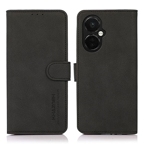 Funda de Cuero Cartera con Soporte Carcasa D01Y para OnePlus Nord CE 3 5G Negro