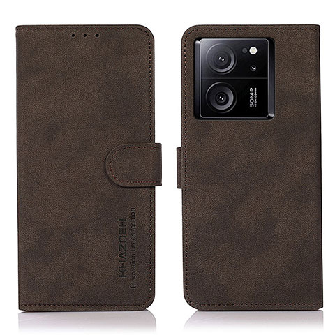 Funda de Cuero Cartera con Soporte Carcasa D01Y para Xiaomi Mi 13T Pro 5G Marron