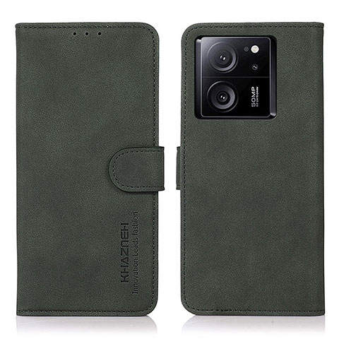 Funda de Cuero Cartera con Soporte Carcasa D01Y para Xiaomi Mi 13T Pro 5G Verde